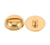 GALPADA 2pcs Replacement Saxophone Thumb Rest Screw for Professional Restoration, Metal Golden Repair Part with Wide Compatibility for Alto, Tenor and Soprano Saxophones, Maintenance