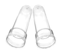 GALPADA 2pcs Reusable Ice Column Tube Beverage Ice Cube Sticks Plastic Cooling Rods for Beer Tower Bar Accessories Freezable Pillar Tubes for Drink Cooling