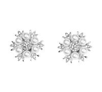 GALPADA 2pcs Rhinestone Shoe Buckle Detachable Shoe Clips Fashionable Elegant Style Abs Zinc Alloy Beautiful Convenient to Match for Street Photos Performance Decorations Unique Crystal