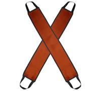 GALPADA 2Pcs Self Tanning Applicator Strip Brown Long Massage Belt for Back Body Lotion Even Application Relaxing Skin Care Tool for Self Tanner and Sunblock