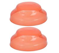 GALPADA 2pcs Sensor Protection Cover Detector Cover Prevents Stains Tool-free Installation Minimalist Style for Normal Household Activities and Baking 3.93x3.93x1.49in