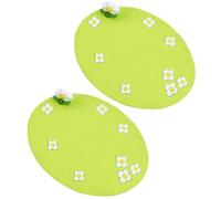 GALPADA 2pcs Silicone Anti-slip Cellphone Pads for Dashboard and Cold Resistant Non-slip Interior Accessory and Decorative Dashboard Ornament
