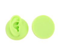 GALPADA 2pcs Silicone Ear Model Realistic Fake Ears for Piercing Practice Lightweight Display for Earrings for Jewelry Training and Shop Window Exhibits