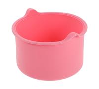 GALPADA 2pcs Silicone Wax Pot Liner with Dual Handles 13.5oz/400ml Reusable Melting Pot Insert High-temperature Resistant and Non-stick Silicone Bowl for Hair Removal Wax Settings