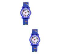 GALPADA 2pcs Smart Watches for Boys and Girls Boys and Girls Watch Cartoon Design Fashionable Printed Suitable for Scenarios Communication Entertainment