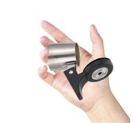 GALPADA 2pcs Stainless Steel Kettle Flute Hob Kettle Whistling Alarm for Camping Gas Hob