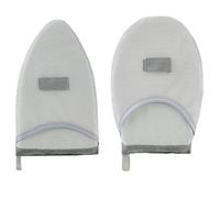 GALPADA 2pcs Steamer Glove Hand Held Ironing Glove 9.82x5.89x1.18in Sponge Tarp Full Protection Anti-Scald Breathable for Steamer Practical Comfortable for Clothes Steaming Men Women