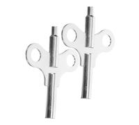 GALPADA 2pcs Steel Clock Winding Keys for Mechanical Clocks Durable Tools for Sturdy Winding Key Replacement
