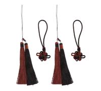 GALPADA 2pcs Tai Sword Tassel Replacement Lightweight High-tenacity Silk Thread Jian Streamer for Martial Arts Training and Performance Traditional Chinese Knot Decoration