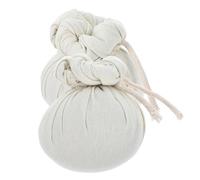 GALPADA 2Pcs Thai Massage Heat Warming Balls Herbal Compress Packs for Muscle Relief and Acupressure Therapy Portable Hot Compress Bags for Back Neck Shoulder Relaxation