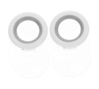 GALPADA 2Pcs Toilet Lid Lifters for Toilet Seat Lift Handles Practical Bathroom Suitable for Home Office Restaurant Public Restrooms and White