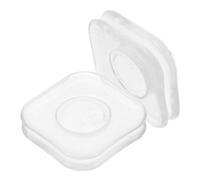 GALPADA 2pcs Traceless Stickers Car Phone Mount for Phones Keys with Advanced Nanotechnology Washable Silicone Nano Wire Adhesive Square Pads Sleek Modern Design Securing Small Items