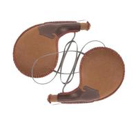 GALPADA 2pcs Traditional PU Leather Bota Bags Portable Water Canteens for Hiking Lightweight Ancient Design Versatile Outdoor Activity Water Bags Easy to Carry