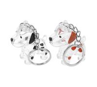GALPADA 2PCS Transparent Dog Hair Collector Keychain Memorial Keepsake for Travel and Daily Use Stylish Pet Souvenir Bag Charm with Clear Visibility to Preserve Furry Friend Bond