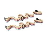 GALPADA 2Pcs Ukulele Sling Ethnic Rainbow Guitar Shoulder Strap Braided Webbing Sturdy Soft Comfort for Small Guitar Home Outdoor
