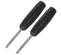 GALPADA 2pcs Vehicle Tire Valve Core Remover Tool with Plastic and Aluminum Alloy Construction, Prevents Valve Leaks and Tpms System Damage, for Mechanic's Toolkit and Air Conditioning
