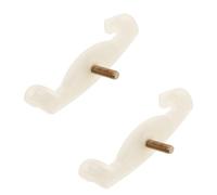 GALPADA 2pcs Violin Shoulder Rest Legs Replacement Pads Made of Sturdy Rubber Suitable for 1/4-1/8 Violin Anti-slip Convenient Accessory