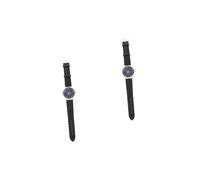 GALPADA 2pcs Watch for Men Arabic Numerals Strap Wrist Watch for Adults Decorative Wrist for Daily Use