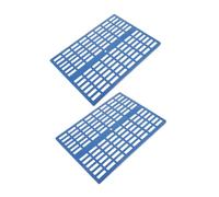 GALPADA 2pcs Wear-resistant Rabbit Cage Mats Small Animal Foot Pads with Design Easy to Clean and Install Protective Floor Cushions for Bunny Guinea Pig and Small Pets