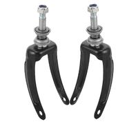 GALPADA 2Pcs Wheel Bracket Holder for Wheelchair Front Fork Easy Installation Wheelchair Parts Compatible with Swivel Wheels Enhanced Maneuverability Accessory