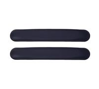 GALPADA 2pcs Wheelchair Armrest Cushion Pads Long Replacement with Anti-Slip Bottom PVC Sponge Padding for Power Mobility Scooters and Folding Wheelchairs Blue Patient Care Accessories