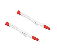 GALPADA 2pcs White Plastic Pet Clip for Removing Parasites and Fleas, Easy to Operate Pet Removal Tool for Dogs and Cats, for Grooming and Dog Treatment