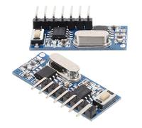 GALPADA 2pcs Wireless Transmitter and Receiver Module Link for Robotics Supporting Quad-Channel Output with Stable Communication and Easy Integration