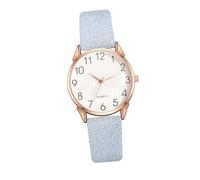 GALPADA 2pcs Women Casual Wrist Watch Breathable Pu Strap Elegant Quartz Movement for School Parties and Daily Wear and Stylish for Girls and Ladies