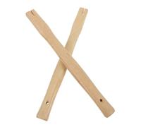 GALPADA 2pcs Wooden Hoe Handles Replacement Smooth Polished Wood Handle for Carpenter Gardening Tool Easy to Install and Comfortable Grip