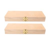 GALPADA 2pcs Wooden Hydrometer Case with Foam Insert, Hydrometer Box for Alcoholmeter and Glass Lab Gear, Portable Storage Box for Home Brewing and Winemaking Enthusiasts