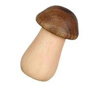 GALPADA 2pcs Wooden Mushroom Toothpick Box Toothpick Holder Creative Design for Home Use Safe Quality Wood Storage Container