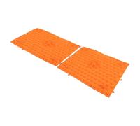 GALPADA 2pcs Yoga Acupressure Mat with Anti-Slip TPE Material, Foldable Foot Massage Pads for Outdoor Games and Work, Halloween and Christmas Therapy Pad