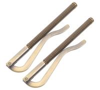 GALPADA 2pcs Zinc Alloy Metal Money Clips with Spring Fixing Mechanism, Stylish and Lightweight, Not Easy to Break, for Office and Everyday Cash or Card Organisation