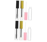 GALPADA 2sets Empty Mascara Tube Containers for Eyeliner Lip Gloss Mascara Lightweight Tight Seal Multipurpose Makeup Tubes with Wands Travel Friendly