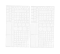 GALPADA 2sheets Sun Protection Stickers Light Dimming Strips for Routers Outlets Blackout Tape Light Blocking Easy to Cut Install