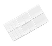 GALPADA 3 Books of White BOPP Index Tabs Stickers with Elegant Matte Finish, Multi-Function Sticky Tabs for Books and Notebooks, Organizing Notes with Writable, Repositionable Page Markers
