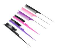 GALPADA 3 Sets Hair Dye Brush Comb Kit with Synthetic Material Flexible Hair Coloring Tools for Home Use and Barber Including Bristle Hairbrush for Men and Women