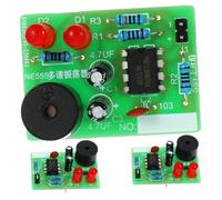 GALPADA 3 Sets Soldering Practice Kit DIY Flash Circuit Welding Electronics Hobby Board for Beginners Portable Lightweight Science Circuit Kits