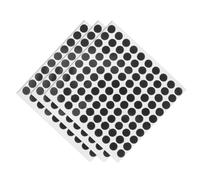 GALPADA 3 Sheets Black Pool Table Dot Stickers round Shape, Woven Cloth Material, Reliable and Not Easy to Tear, for Snooker and Billiard Table Marking