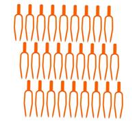 GALPADA 300PCS Reusable Plastic Plant Support Clips for Strawberry Vine Fixing Secure Stem Clamps for Garden Vegetables Stable Creeping Vine Fixture for Home and Commercial Farms