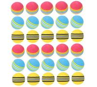 GALPADA 30pcs Colorful Eva Foam Golf Practice Balls for Indoor Training Pet Exercise High Visibility Indoor Balls for Family Play and Skill Development