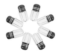 GALPADA 30pcs Plastic Pill Bottles with Lids, Lightweight Travel Pill Containers that Prevent Spills, Portable Medicine Vials for Storing Tiny Essentials the Go