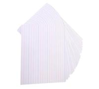 GALPADA 30Pcs Reusable Dry Erase Sentence Strips for Teachers Lined Writing Strips for Classroom Handwriting Practice Educational Learning Tools for Pupils
