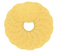 GALPADA 30pcs Reusable Facial Cleansing Pads, Natural Wood Pulp Makeup Remover Sponges, Round 65mm Diameter x 8mm Thickness, Soft Face Sponge Pads for Home and Spa Skincare