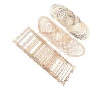 GALPADA 30pcs Vintage Lace Border Scrapbooking Papers for DIY Crafts, Easy to Fold and Write, Assorted Colours, for Backing Paper and Holiday Cards Decoration
