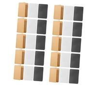 GALPADA 30Pcs Vintage Style Folding Blank Greeting Cards DIY Message Blessing Cards with White Black Kraft Paper for Parties Family Friends Holiday Crafts