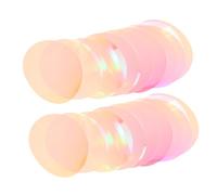 GALPADA 35pcs Color Film for Lights with Self-adhesive Design and Reusable Pet Material, Pink Lighting Gels for Dining Area and Living Room, Professional Colored Gel Filters for Light