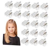 GALPADA 36pcs Mini Pearlescent Jaw Clips Hair Accessories for Women Girls Small Claw Clips Plastic Hair Claws Styling Tools Decorations