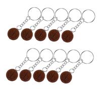 GALPADA 36pcs Orange Resin Basketball Keychain Pendant Creative Keyring Souvenir Decor for Bags Cell Phones and Car Keys Birthdays and Special Occasions