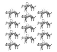 GALPADA 3d Leopard Charms Easy DIY Fun Jewelry Making Accessories Alloy Animal Pendants Lightweight 20pcs with Unique Fashion Design for Bracelets and Necklaces
